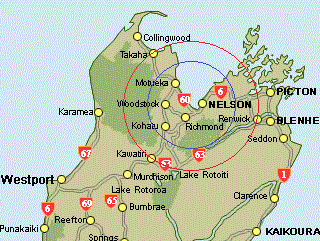 Map Of the south